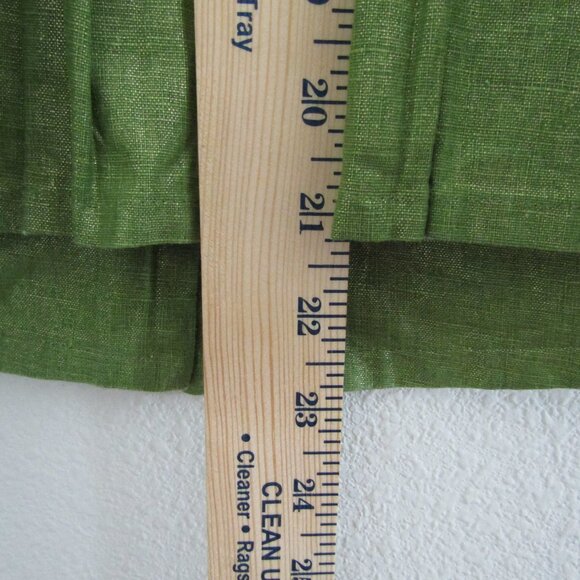 Chico's Linen Blend Jacket 1 Green Shimmer Boho Artsy Coastal Grandma Vintage - Picture 10 of 10